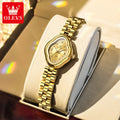 OLEVS Oval Retro – Luminous Roman Numeral Women’s Watch