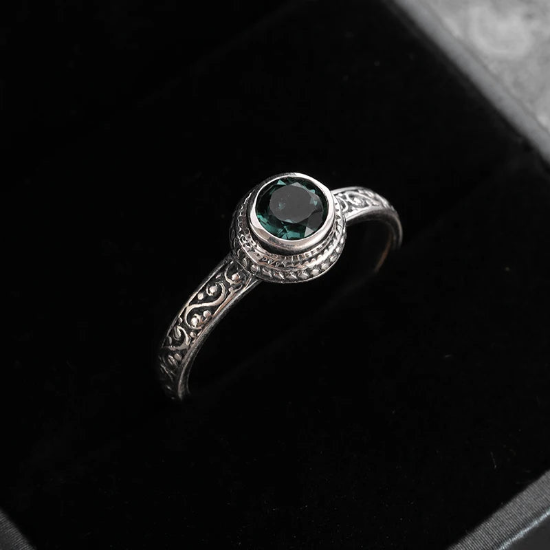 Vintage Zircon Ring – Classic Charm Party & Gift Ring