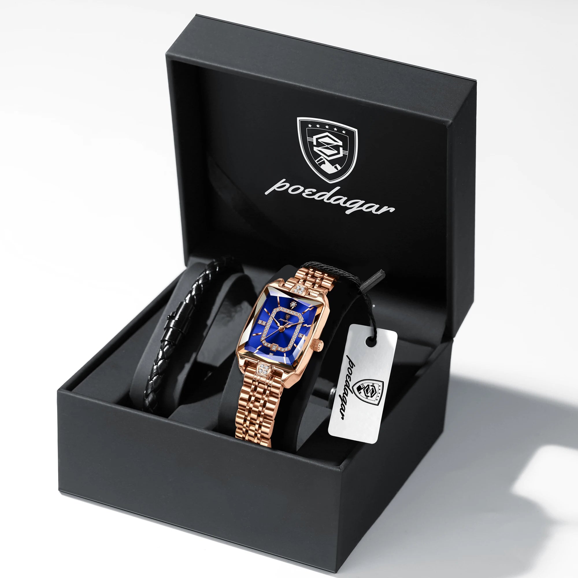 POEDAGAR Slim – Waterproof Date Ladies Wristwatch